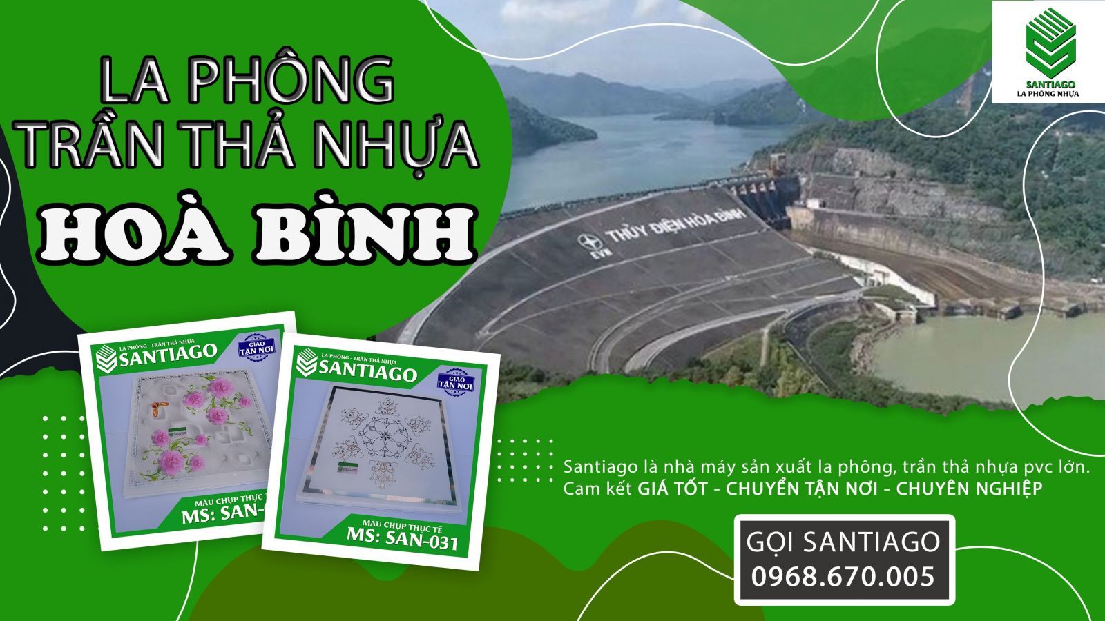 la phông nhựa trần thả nhựa tại Hòa Bình
