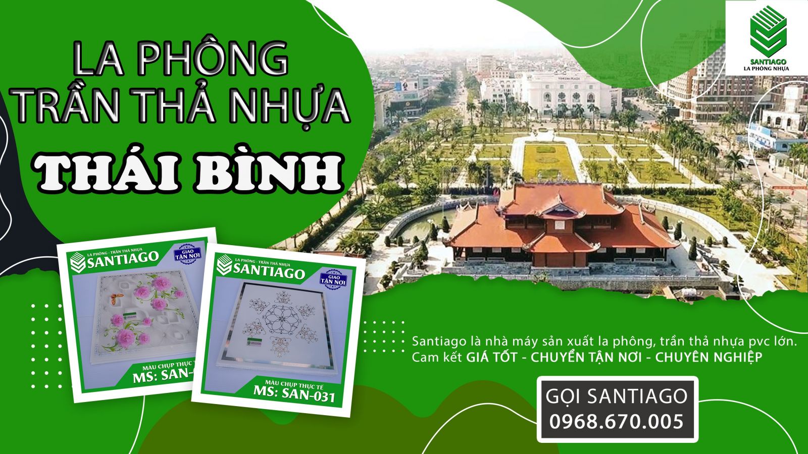 la phông nhựa trần thả nhựa tại Thái Bình
