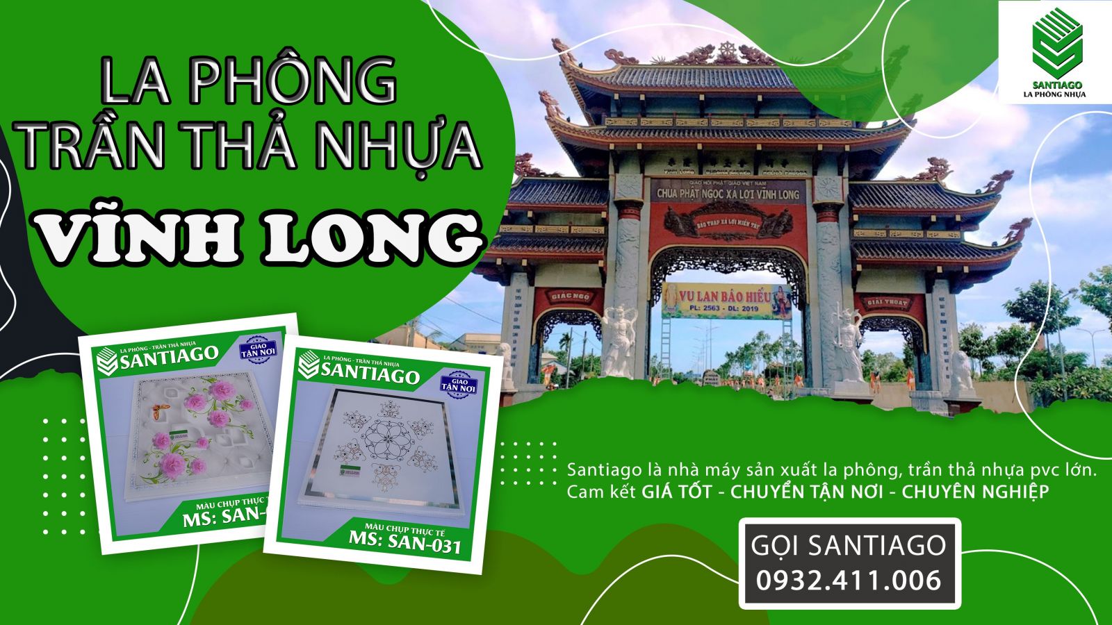 la phông nhựa trần thả nhựa tại Vĩnh Long